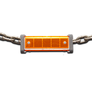 Amber chain reflector