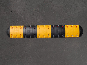 Speed Bumps All Sizes, Fully Modular Alternating Yellow & Black