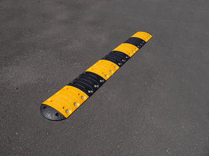 Speed Bumps All Sizes, Fully Modular Alternating Yellow & Black